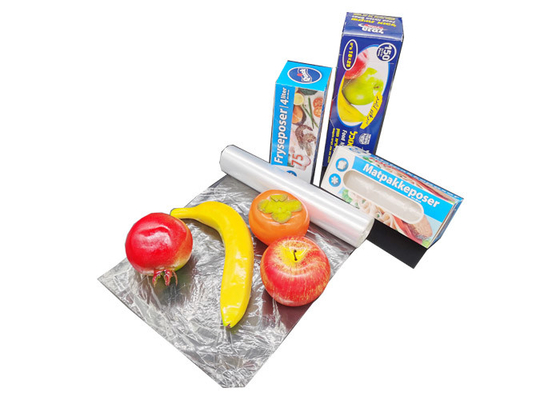 Clear Poly HDPE Chilled Food Packaging Self Sealing Biodegradable Freezer Bags